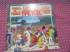 album vinyle 33t , grand bal folk , danses de france , occasion