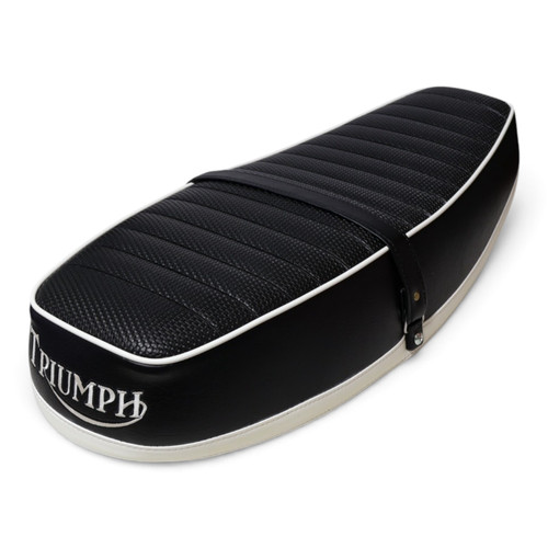 Selle personnalisée noire