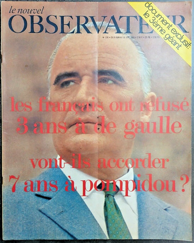 Nouvel observateur 239 - nouvel, n°239