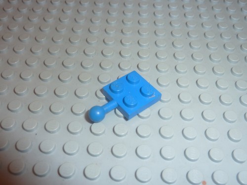 Lego plate bleu 2 with - plate, x