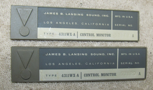 Vintage original jbl emblems - vintage,