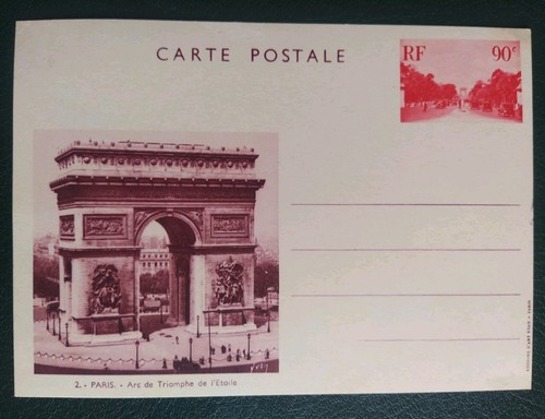 Carte entier postaux monument - carte,