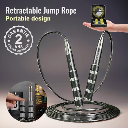 Corde sauter rétractable - à,