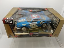 3391- Burago 1/16 Alpine A110 1600S #1 Tour De Corse 1973 