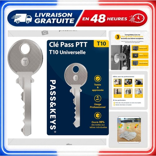 Clé pass ptt t10 universelle - ptt,