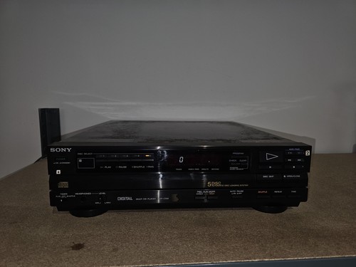 Lecteur dvd sony cdp c5m - lecteur, cdp-c5m
