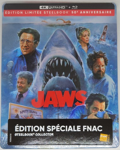 Steelbook jaws 4kuhd spéciale - jaws,
