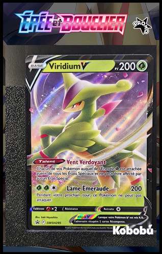Carte pokémon viridium - pokémon, v