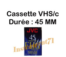 CASSETTE VIDEO MARQUE JVC