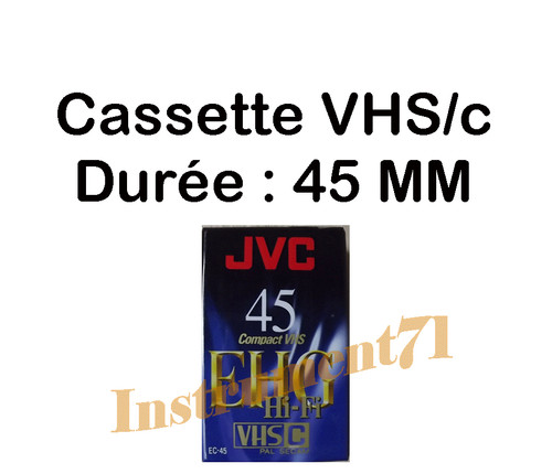 Cassette video marque jvc - cassette,