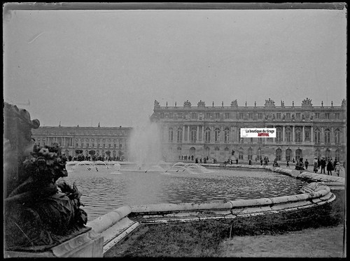 Château versailles plaque - château,