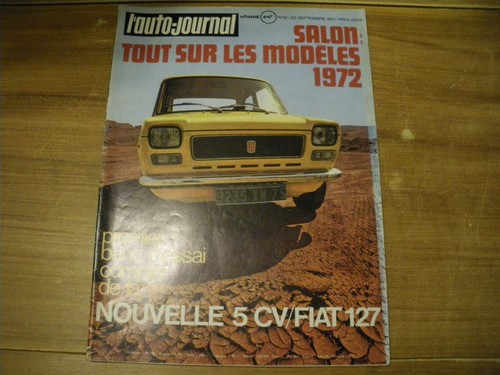 Auto journal 1971 banc - journal, 23/09/1971