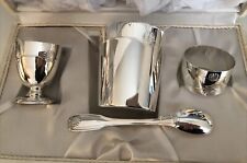 Christofle Bébé -timbale 4 Pièces neuf Coffret Baptême Naissance