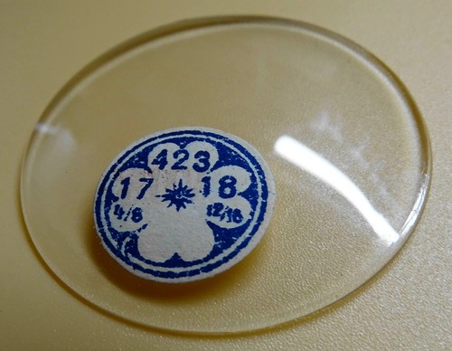 Verre montre poche gousset - verre,