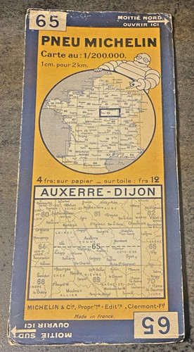 Carte michelin 65 - michelin,