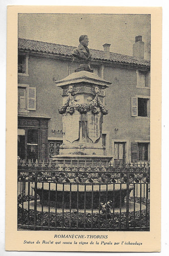 Cpa romaneche thorins - thorins,