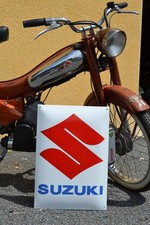 Plaque émaillée SUZUKI moto