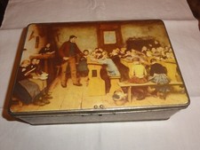 Boite Ancienne publicitaire métal édité par Alsa - 16.5cm/25cm/ H 8.5cm - Rare