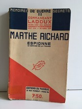 MARTHE RICHARD Cd LADOUX