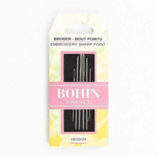 Aiguille à broder Bout Pointu