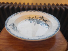 Plat rond et creux en Terre de Fer Saint Amand - modèle Margot fin du XIXe