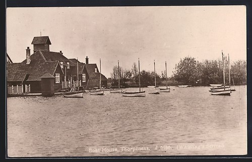 Thorpeness boat house carte - boat,