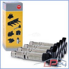 4X NGK BOBINE D'ALLUMAGE POUR VW GOLF 5 1K 1.4 1.6 6 5K AJ NEW BEETLE 9C 1Y 1.4