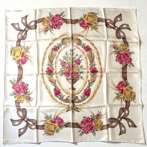 Foulard christian dior soie - christian, en