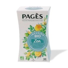 *Lot de 3*  PAGES infusion bio