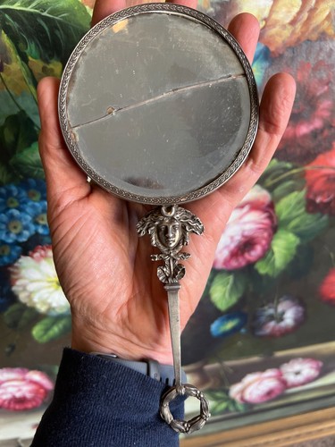 Face main miroir visage - face,