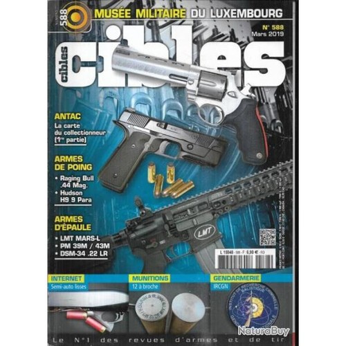 Cibles 588 armes epaule - cibles, d'epaule