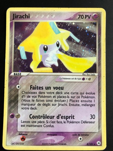 Carte pokémon jirachi 101 - carte,