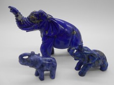 SUITE DE 3 ELEPHANTS SCULPTURE
