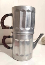 Cafetière vintage à pression KAFEXPRESS en aluminium 1960