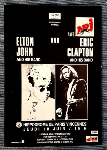 Publicité advert concert