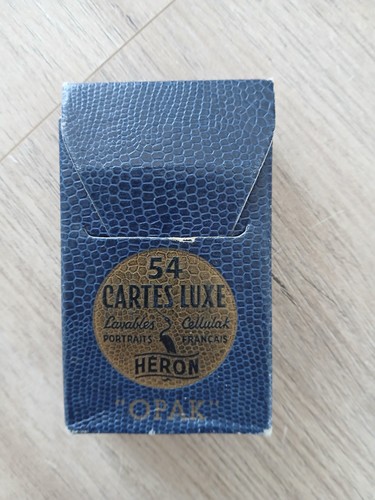 Ancien jeu cartes - jeu, 54