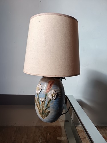 Lampe céramique vintage - lampe, en