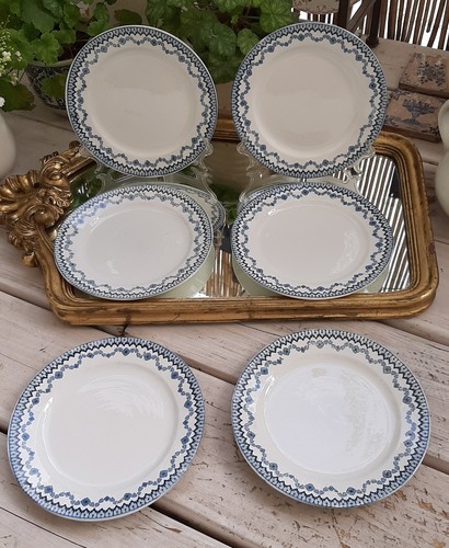 Assiettes desserts - 6,