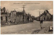 FR02 NIZY LE COMTE Sissonne Bombardement buvette dizy montcornet 