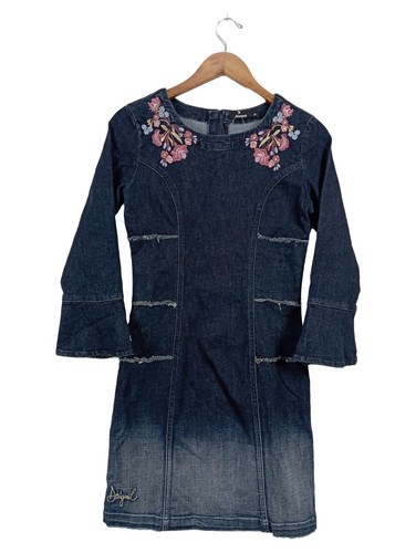 Desigual robe jean - desigual, femme