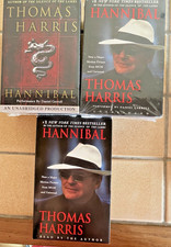 3 AUDIOBOOK LIVRE AUDIO HANNIBAL CASSETTES THOMA HARRIS 1999 2 SOUS BLISTER