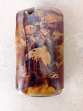 Ancien Etui à Cigarette Cigare 19ème Siècle à Restaurer 