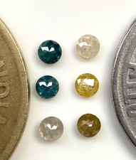 0.65cts Naturel Diamant Rond