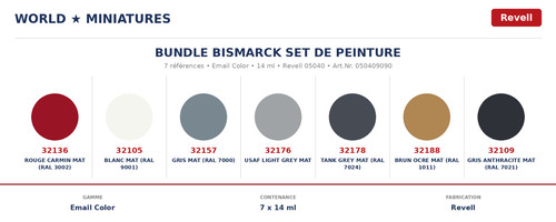 Revell 05040 set peintures - revell, 7