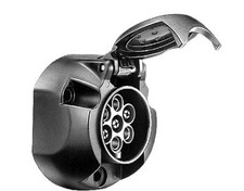 Prise femelle 7 plots / broches pour attache remorque Citroën