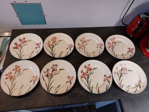 Superbe lot assiettes - superbe, 8