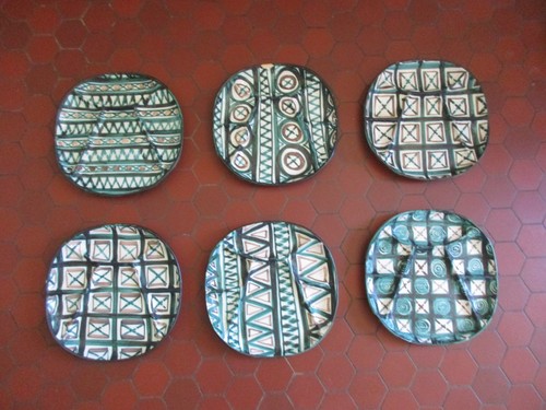 Vintage assiettes à - assiettes,