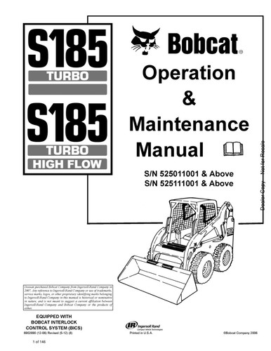 Bobcat 185 turbo - s,
