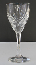 verre à vin blanc en cristal de Saint louis  modèle Chantilly Signé H 14 cm