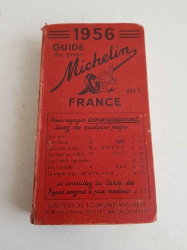 Guide michelin 1956 france - 1956,